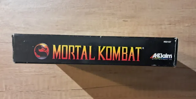 Mortal Kombat Super Nintendo SNES PAL