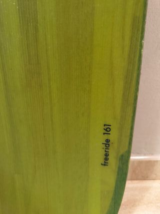 Tabla Snowboard Furberg Freeride 161
