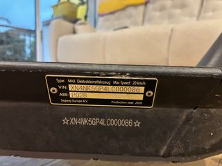 Patinete eléctrico SEAT MÓ 65