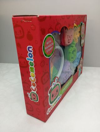 Set de Sellos Cocomelon con Tinta Arcoíris