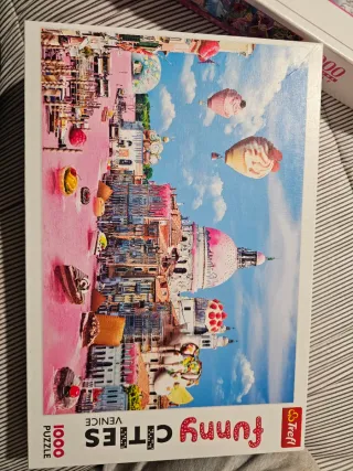 Puzzle Funny Cities Venice 1000 Piezas Trefl