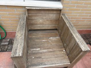 Conjunto Muebles Madera de Acacia