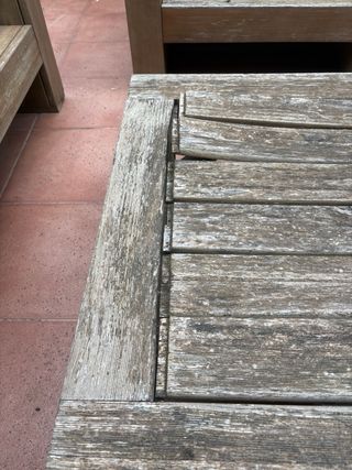 Conjunto Muebles Madera de Acacia