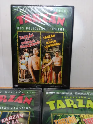 Lote 3 DVDs Dobles Tarzán Clásicas
