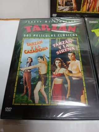 Lote 3 DVDs Dobles Tarzán Clásicas
