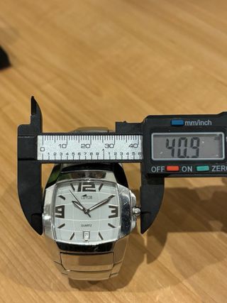 Reloj Lotus Plata y Blanco