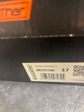 Zapatos de seguridad negros