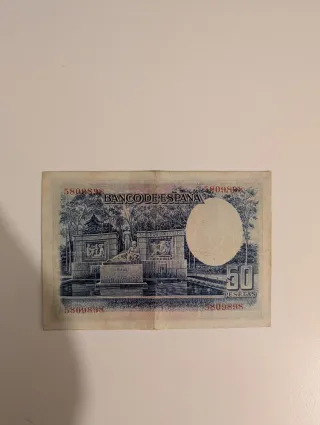 Billetes Segunda Republica Española y Dictadura