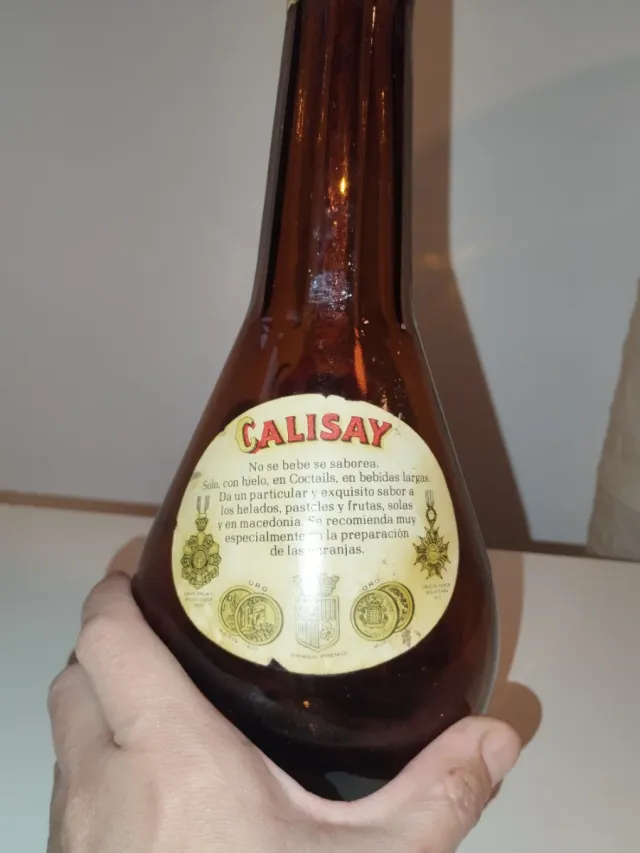 Botella coleccionismo Calisay vacía