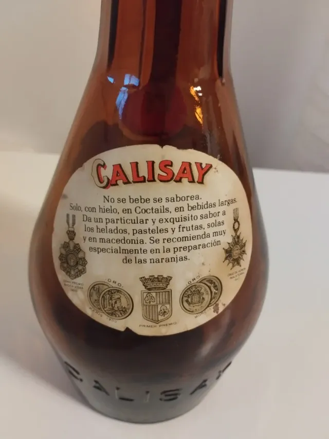 Botella coleccionismo Calisay vacía