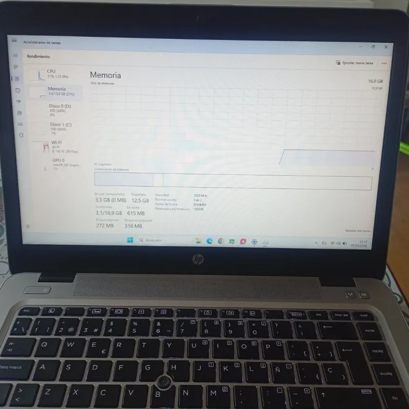 HP Elitebook 840 G3 Ordenador Portátil afbeelding 7