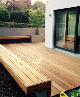 Tarima exterior Grapia