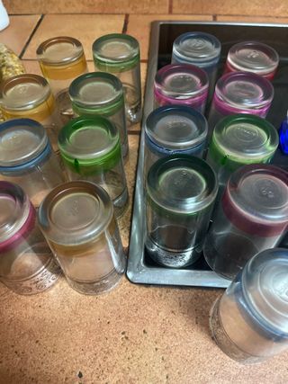 Set Vasos Te Moruno Colores