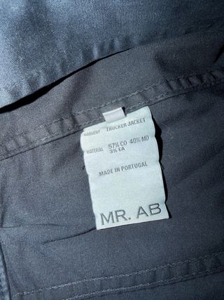 Chaqueta Trucker MR AB Azul