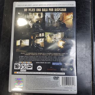 Videojuego PS2 Black