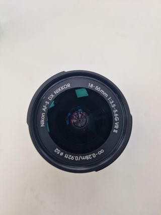 Objetivo Nikon 18-55 Dx Vr
