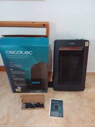 Estufa Cecotec Negra