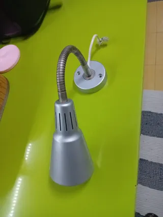 Foco IKEA V1021 Plata/Blanco