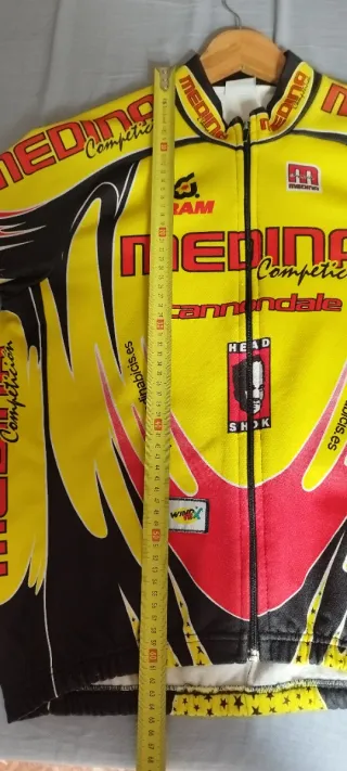 Maillot Ciclismo Medina Competición Amarillo