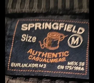 Jersey Springfield Rayas Talla M