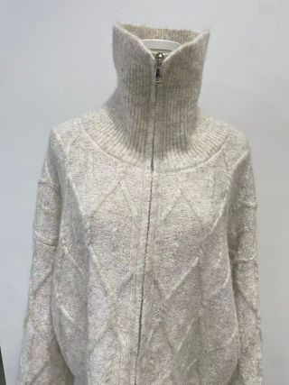 Cárdigan Brunello Cucinelli Beige Cremallera