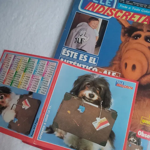 REVISTA TELE INDISCRETA NUM 209 ALF PIPPIN