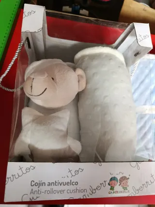 Cojín antivuelco de Gamberritos color beig