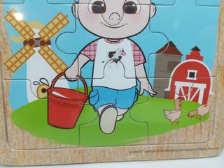 Puzzle Madera Cocomelon Granja