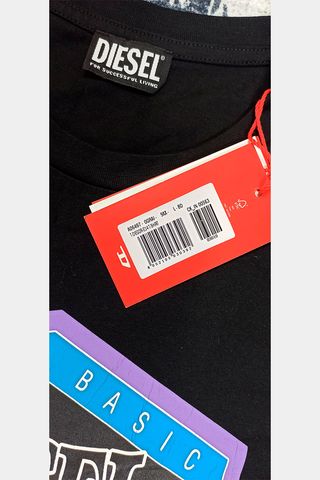 Camiseta Diesel T-Diegore Negra Talla M