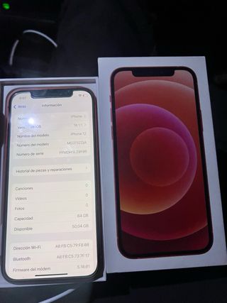 iPhone 12 Rosso con Scatola