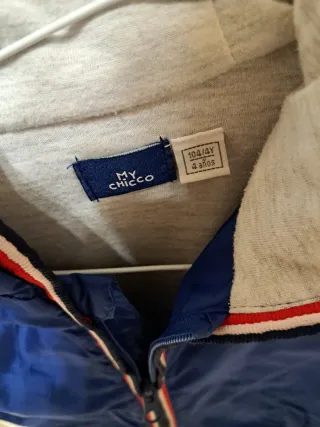 Giacca antivento bimbo blu Chicco