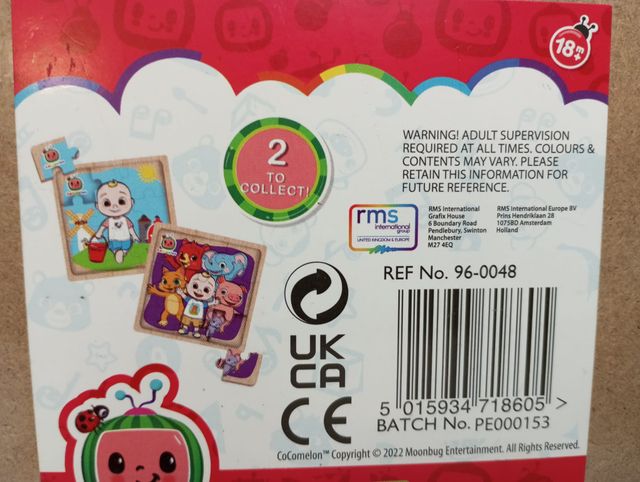 Puzzle Madera Cocomelon