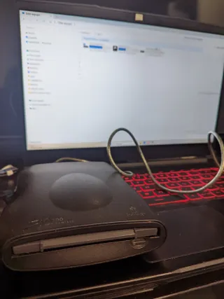 Disquetera Zip 100 MB USB Negra Iomega