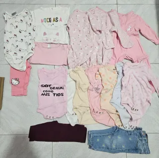 Lote Ropa Bebé Niña (Tallas Varias)
