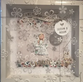 Marco Comunión Carmen Hecho a Mano