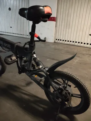 Bicicleta eléctrica plegable