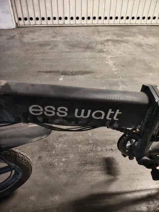 Bicicleta eléctrica plegable