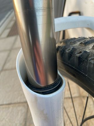 Bicicleta Rockrider ST 540 Gris