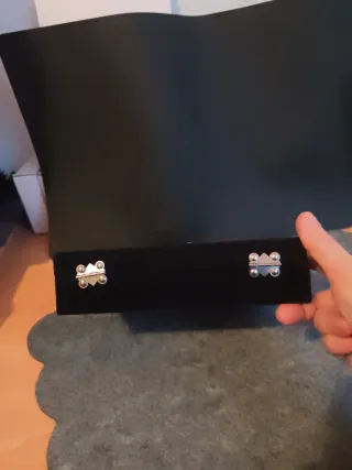 Joyero terciopelo negro