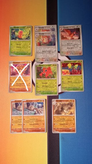 Cartas Reverse holo Pokemon MEW