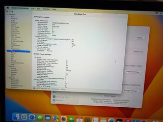 MacBook Pro 2017 8GB RAM 256GB SSD