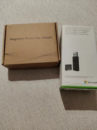 Adaptador Inalámbrico Xbox One Microsoft + soporte