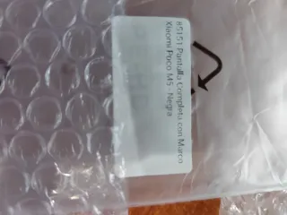 Schermo completo Xiaomi Poco M5 Nero con cornice