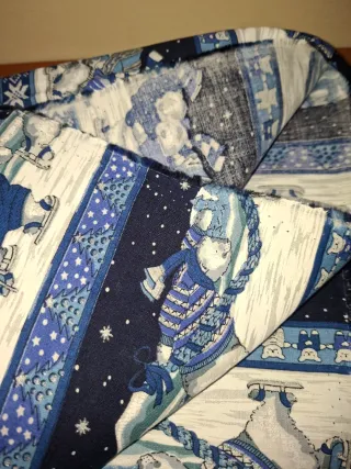 Tela polar osos invierno 138x200cm