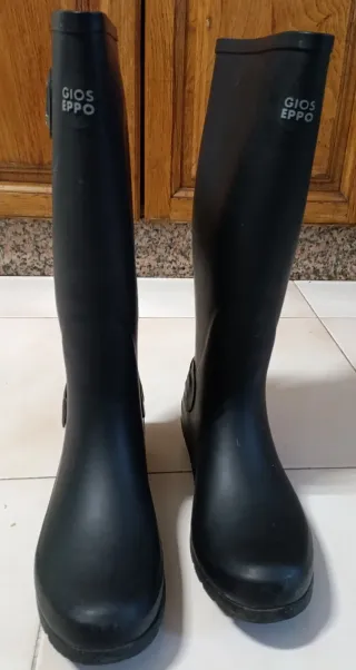 Botas de agua Gioseppo negras talla 37