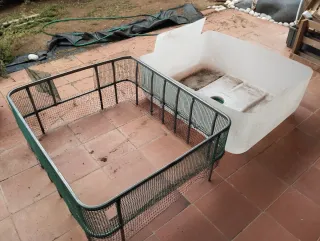 Depósito Jaula/Gallinero/Huerto Altura