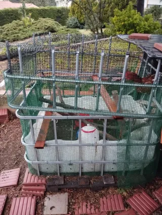 Depósito Jaula/Gallinero/Huerto Altura