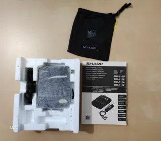 MiniDisc SHARP. Modelo MD-S10H(BK)