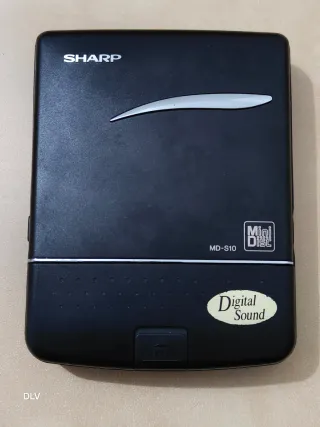 MiniDisc SHARP. Modelo MD-S10H(BK)