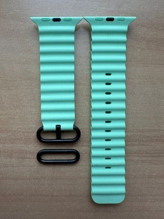 Apple Watch ULTRA 49mm. Neon Green Ocean Band